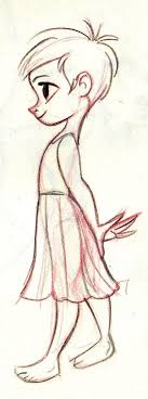 Image Result For Drawing Ideas Easy Cartoon Girl Drawing Cartoon Drawings Cartoon Drawings Of People