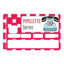 sticker cb pipelette forever 6 50 carte bancaire cartes porte carte