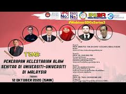 An edition of pembangunan dan alam sekitar di malaysia (1982). Webinar Penerapan Kelestarian Alam Sekitar Di Universiti Universiti Di Malaysia Youtube