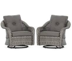 Pin By L Brown On New House Back Porch In 2020 Swivel Glider Outdoor Wicker Chairs Outdoor Swivel Chair