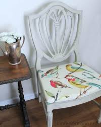 Recovering dining chairs dwell studio bella porte charcoal fabric. 20 Fabulous Diy Dining Chair Makeovers Little Red Window