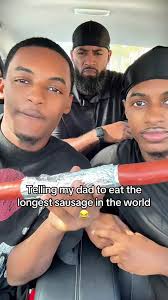 Dad Taking Fishing Sunvurn Vienna Sausafes