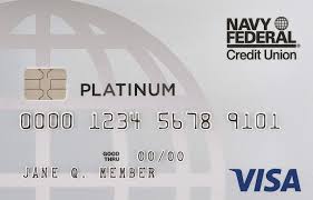 platinum credit card mastercard or visa navy federal