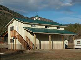 2 Story Shop With Living Quarters 2027 Shop With Living Quarters Barn House Plans Metal Building Homes