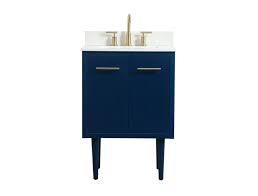 24 Inch Single Bathroom Vanity In Blue