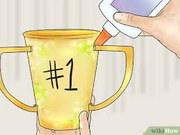 Trend wimpern häschen als osterdeko. Einen Pokal Basteln Wikihow