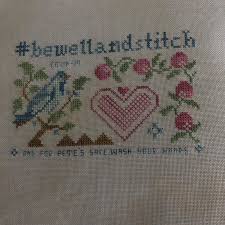 This free valentine cross stitch pattern and matching floss thread holders are a handy cute addition to your stash. Bewellandstitch Designed By Beth Twist From Heartstring Samplery Stitched By Robbie G 123 Cross Stitch Cross Stitch Patterns Quick Stitch