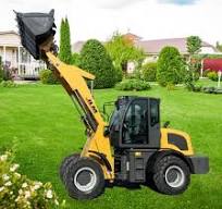 2t Euro5 EPA4 Four in One Bucket/Widen Cab/Lawn Mower/Auger/Snow Blower  Front Small Mini Wheel Loader