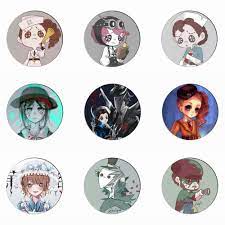 V cute chibi identity identity art cute art drawing inspiration kawaii my hero academia episodes fan art. 6pcs Set Game Identity V Badge Pins Collection Bags Cosplay Cute Brooch For Backpacks Clothes Gift For Fan Souvenir Series 2 Brooches Aliexpress