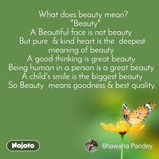 These are the core obsessions that drive our newsroom—de. What Does Beauty Mean Beauty A Beautiful Fac Nojoto