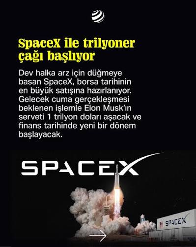 SpaceX Rekor Değerlemeyle Halka Arz Edildi: Peki Bu Bizi Nasıl Etkiler?