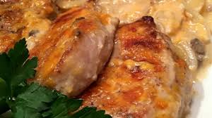 Stir in potatoes and onion. Campbells Mushroom Soup Pork Chops And Scalloped Potatoes