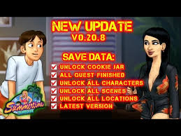 Download summertime saga 0.20.5 apk. Summertime Saga 0 20 8 Save Data Apk Unlock All Cookie Jar Unlock All Characters New Update Youtube
