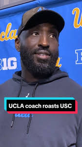 Everything UCLA football head coach DeShaun Foster said about the USC ...