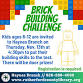 Kids Fall Brick Building Challenge at Haynes Branch event image