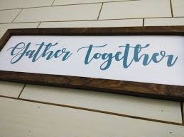Choose from a wide range of dining room packages or mix and match your favourite pieces for a unique look. Gather Together Sign Dining Room Sign Kitchen Wood Sign Modern Farmhouse Sign Gather Signs Thanksgiving Wood Signs Rus Wood Signs Room Signs Wood Kitchen