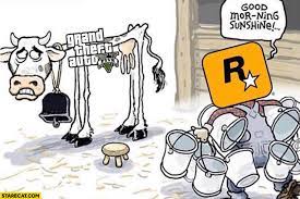 Maybe you would like to learn more about one of these? Grand Theft Auto V Skinny Cow Rockstar Comes Good Morning Sunshine Starecat Com