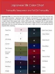 Fabric And Color Selection For Your Tai Chi Uniform