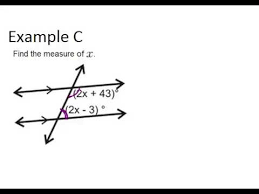 The longest side is always opposite the largest interior angle. Same Side Interior Angles Examples Geometry Concepts Youtube