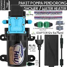 Alat ini memanfaatkan panas matahari untuk memanaskan airnya. Paket Pompa Pendorong Shower Water Heater Otomatis Drat Luar Sedia Set Kamar Mandi Cap Rambut