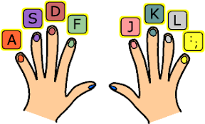 Lesson 1 Home Row Left Hand Peters Online Typing Course