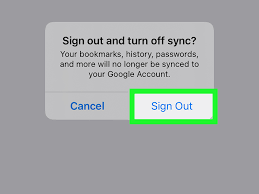 (intransitive) to announce the end of a radio or television programme, esp at the end of a day. 3 Ways To Sign Out Of Google Chrome Wikihow