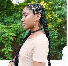 Beautiful Unique Protective Style Braids Protective Style Braids Natural Hair Styles Hair Styles