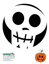 Sugar skulls designs are used in the mexican holiday the day of the dead, as this is a time to honor this week i made a sugar skull stencil to decorate a pumpkin. Simple And Easy Skull Pumpkin Stencil Woo Jr Kids Activities