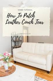 How To Patch Leather Couch Tear Video The Whoot In 2020 Leather Couch Repair Patch Leather Couch Leather Couch