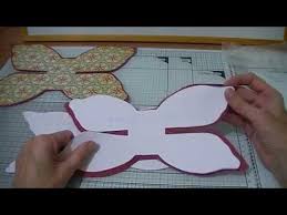 Bow template bows temples hair foam cricut svg christmas silhouette leather visit. Bow Template Tutorial Youtube