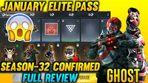 Players have to collect badges by completing missions to level up and get these rewards. Free Fire January Elite Pass 2021 January Elite Pass Free Fire Season 32 Elite Pass 2021 Youtube