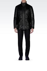Armani Collezioni Men Leather Jacket Armani Collezioni Official Online Store Ropa Tienda Oficial Emporio Armani