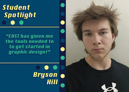 Bryson Hill is a Senior at Foyil High School and a First-Year Student in  EAST at Northeast Tech. Throughout his time in EAST, Bryson has achieved  his certification in Adobe Photoshop and