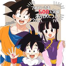 Five years have passed since goku and his friends defeated piccolo jr. Goku Milk Y Gohan Dragon Ball Z Kakarotto Ssj Ozaru Facebook