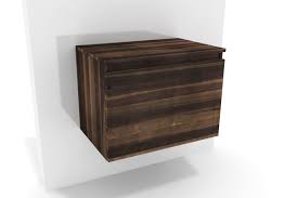 Wenn der waschbeckenunterschrank am siphon des waschbeckens anstößt, empfehle ich euch das überschüssige holz mit einer stichsäge zu entfernen. Waschbeckenunterschrank Holz Lysta Nussbaum Massiv