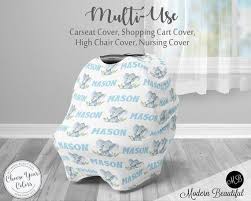 Baby Elephant Car Seat Cover Elephant Custom Infant Car Seat Etsy Baby Car Seats Infant Car Seat Cover Baby Carseat Canopy
