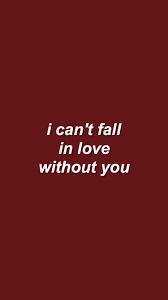 I do not own the song or font!all rights go to the orginal artists.no copyright intended. I Can T Fall In Love Without You Zara Larsson Quote Aesthetic Wallpaper Quotes Short Inspirational Quotes