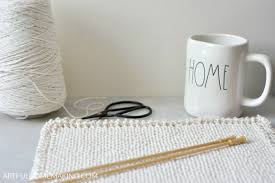 Christina sherrod i used huck toweling cloth to create this fall kitchen towel. Grandmother S Favorite Kitchen Towel Knitting Pattern Artful Homemaking