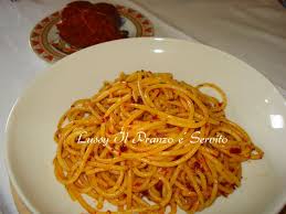 Spaghetti Aglio Olio E Nduja Gustoso Spaghetti Olio