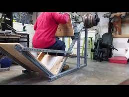 Leg Press Homemade Leg Press Machine Youtube Leg Press Leg Press Machine Homemade Gym Equipment