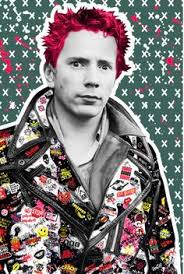 Elton John print of original painting