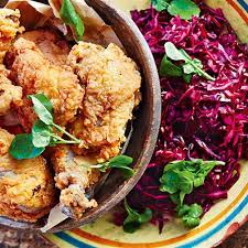 Try This Southern Fried Chicken Recipe By Chef Jamie Oliver This Recipe Is From The Show Jamie Fried Chicken Recipes Southern Fried Chicken Recipes