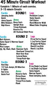circuit and upper body workout