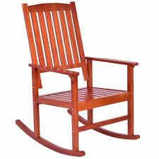 2 Piece Wood Porch Or Patio Rocking Chair Patio Deck Furniture Wood Rocking Chair Rocking Chair