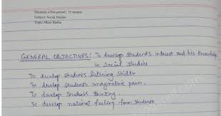 Lesson Plan Of Social Science For B Ed On Mass Media Social Science Social Studies Lesson Plans Teaching Lessons Plans
