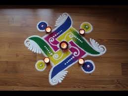 Swastik Small Rangoli Designs With Colours By Shital Daga Youtube Colorful Rangoli Designs Small Rangoli Design Rangoli Designs