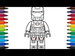 How To Draw Lego War Machine Iron Patriot From Marvel S Iron Man 3 Youtube Lego War Machine Superhero Coloring Pages Lego Coloring Pages
