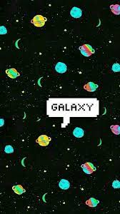 galaxy 乗り物 イラスト 小宇宙 色紙