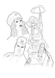 Color your own tacky design on this fabulous purse. Drag Race Colouring Pages Going To Do More With Their Famous Catchphrases Imgur