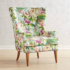 So Pretty Pier 1 Imports Asher Tropical Print Armchair Tropical Homedecorideas Afflink Sponsored Upholstered Chairs Printed Chair Floral Print Chair